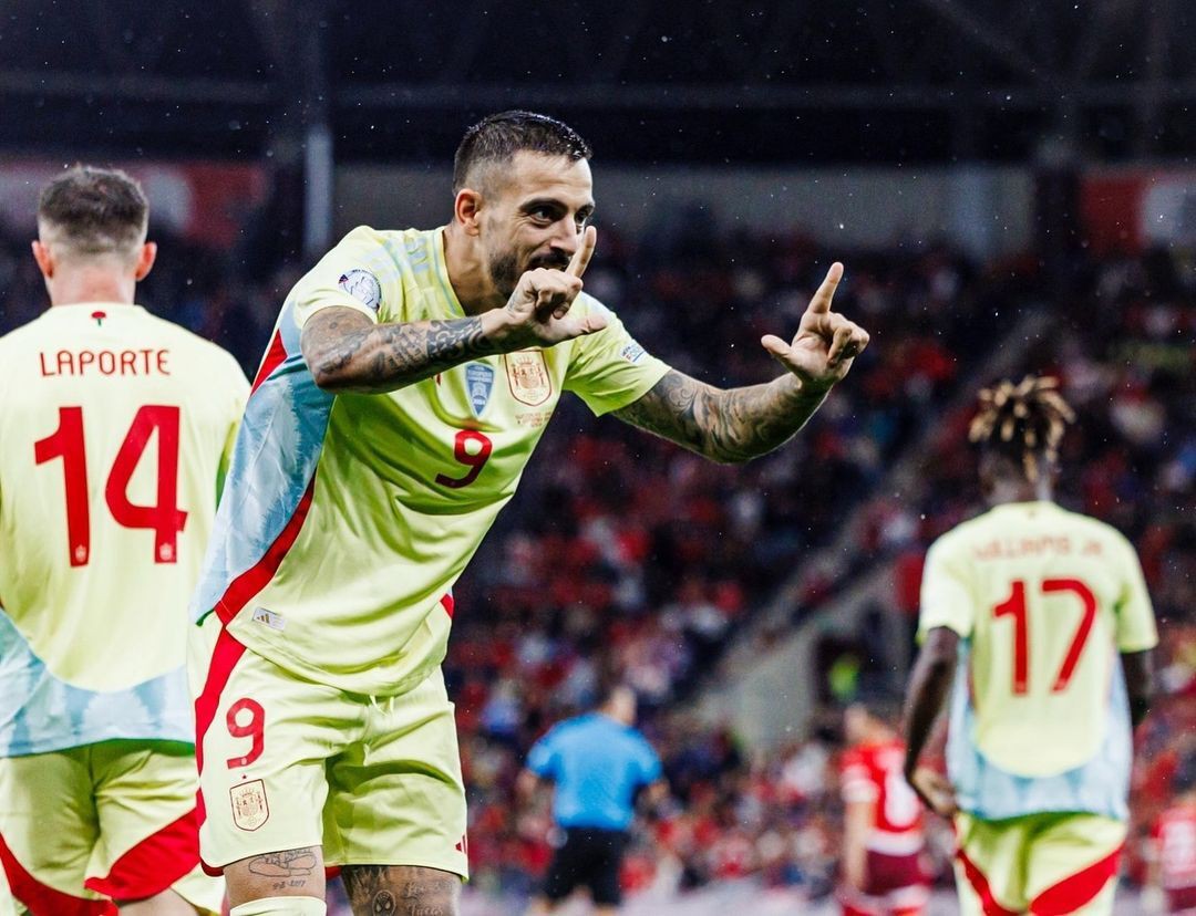 Seleção espanhola goleou a Suíça em casa, em jogo da Nations League