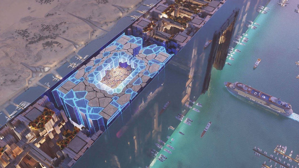VÍDEO: NEOM Stadium, estádio futurista para Copa de 2034 a 350m
