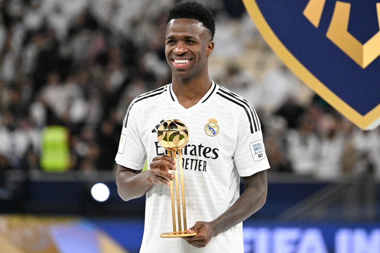 Vini Jr foi eleito o melhor jogador de todo o Intercontinental