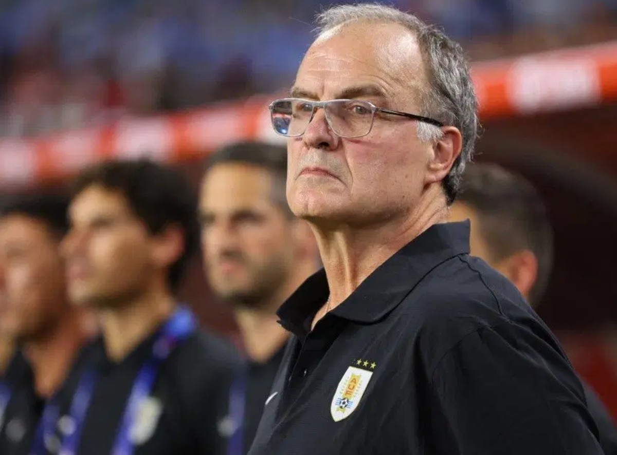 O argentino Marcelo Bielsa é treinador do Uruguai