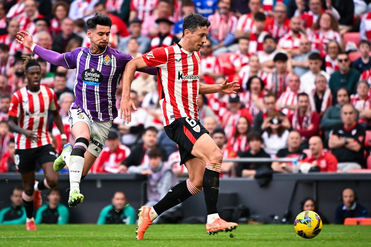 Valladolid perdeu por 7 a 1 para o Athletic Bilbao neste domingo 