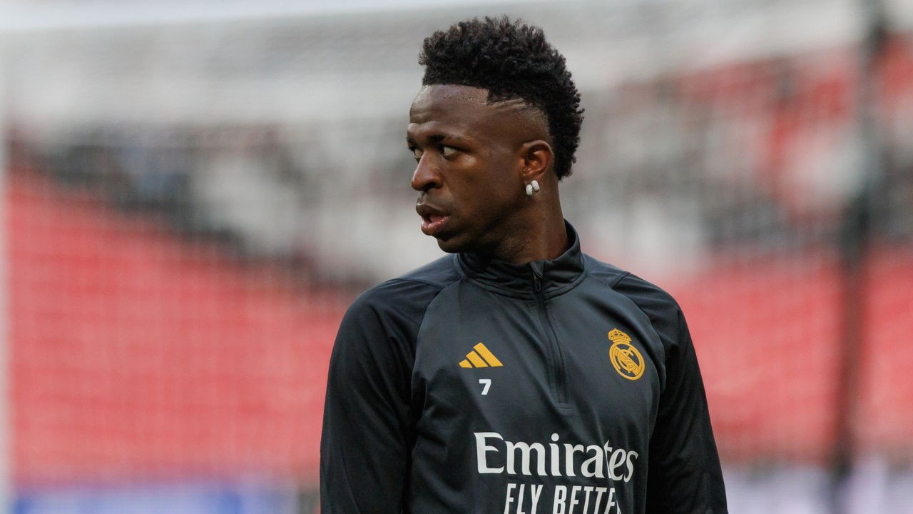  Vini  Jr. tem contrato com o Real Madrid até junho de 2027