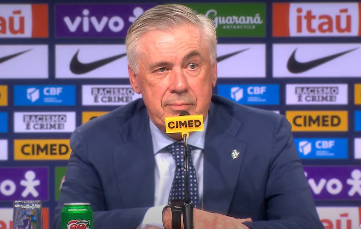 Carlo Ancelotti anuncia os seus convocados