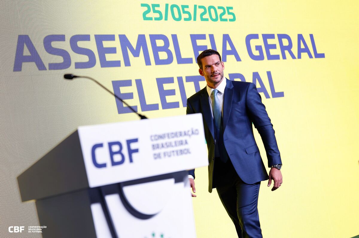 Samir Xaud foi eleito o novo presidente da CBF
