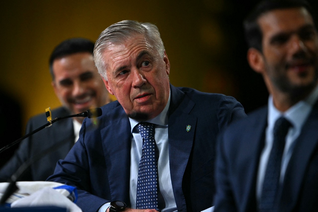 Ancelotti, treinador da seleção brasileira