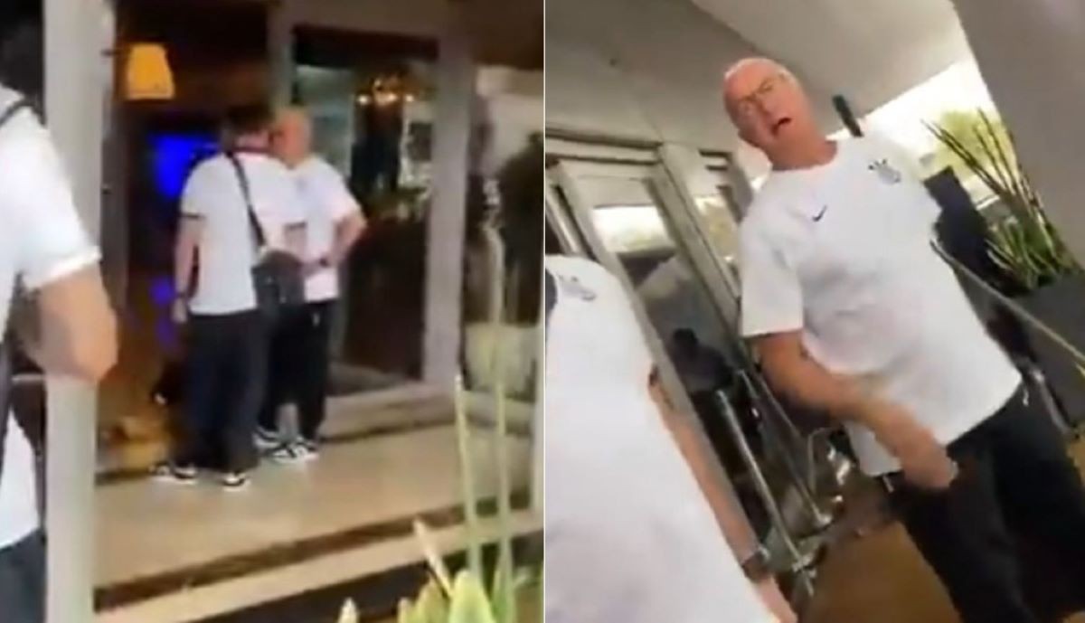 Técnico do Corinthians, Dorival Jr. discute com torcedor antes de jogo contra o Vasco 