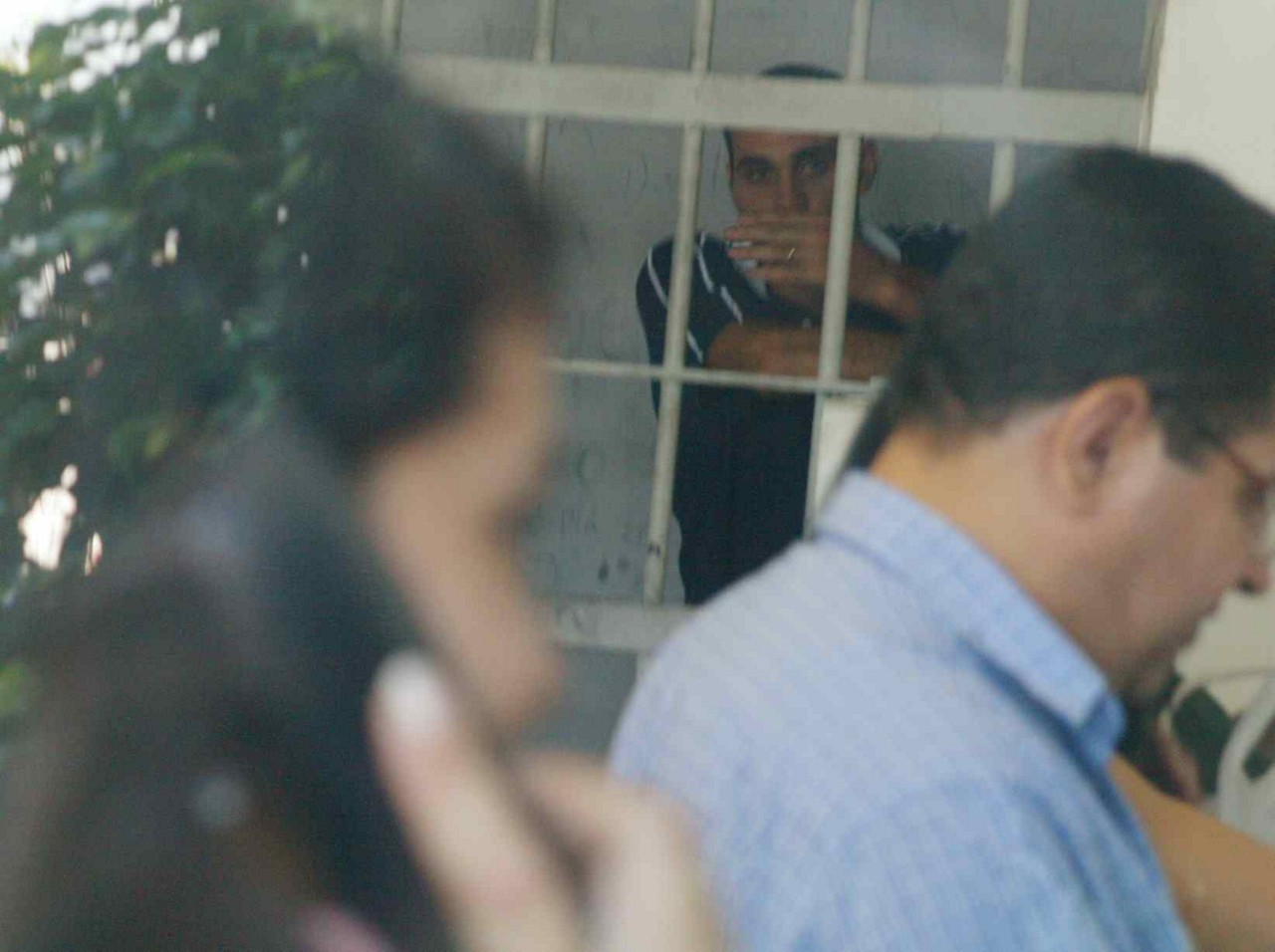 Zagueiro argentino Leandro Desábato foi preso em 2005, em campo, acusado de diferir ofensas racistas ao atacante brasileiro Grafite, do São Paulo 