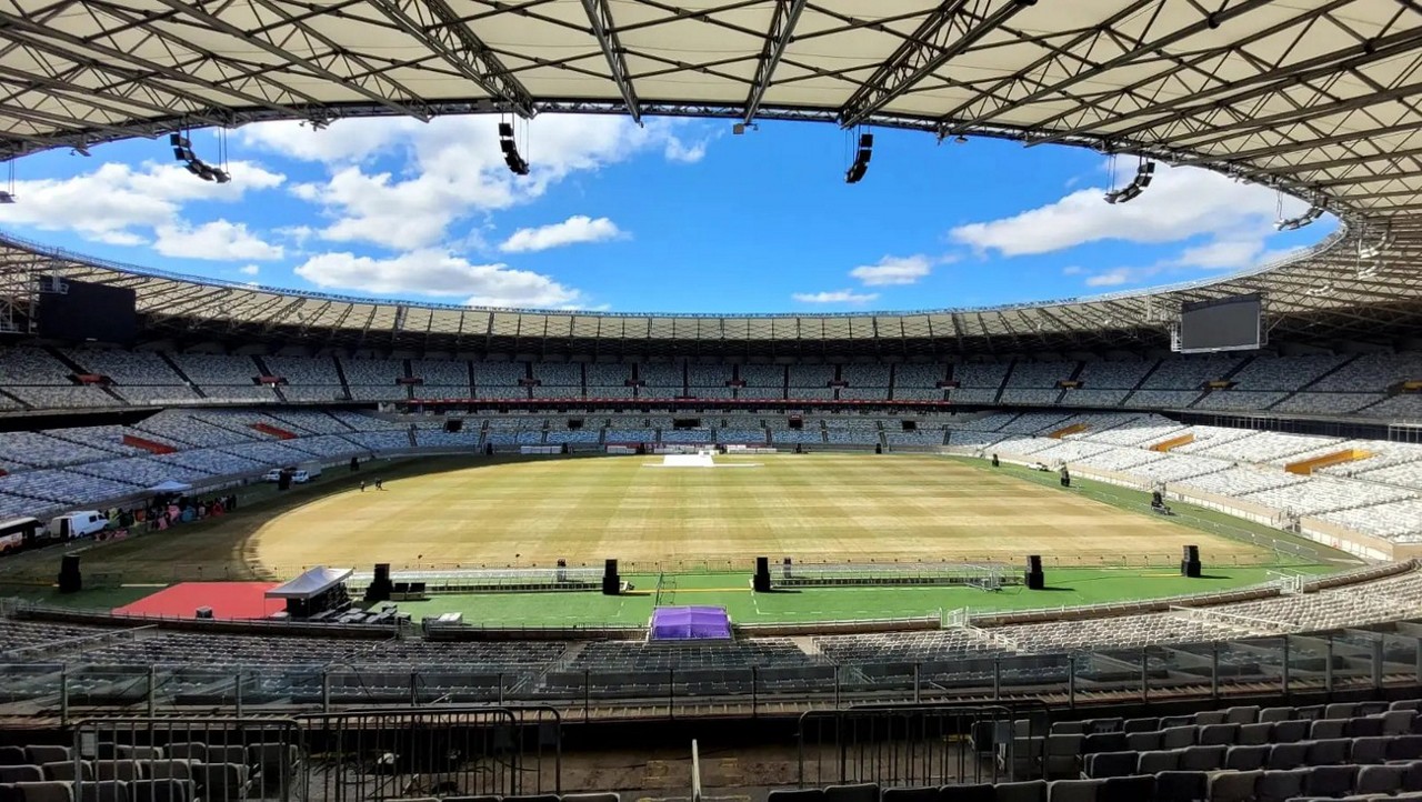 Processo de plantio da nova grama do Mineirão foi iniciado nesta semana