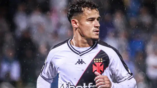 Philippe Coutinho tranquilizou a torcida do Vasco sofre possível lesão sofrida na derrota do Vasco 