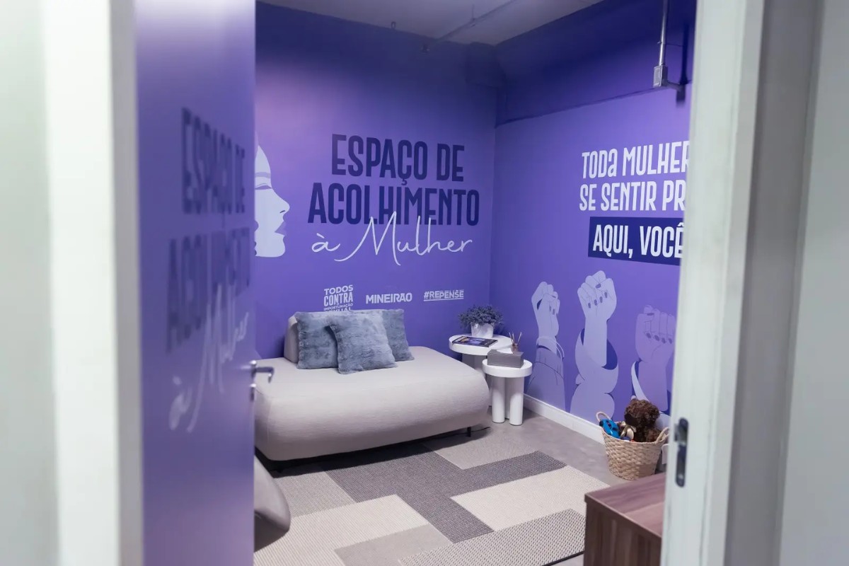 Espaço de Acolhimento à Mulher será inaugurado no Mineirão