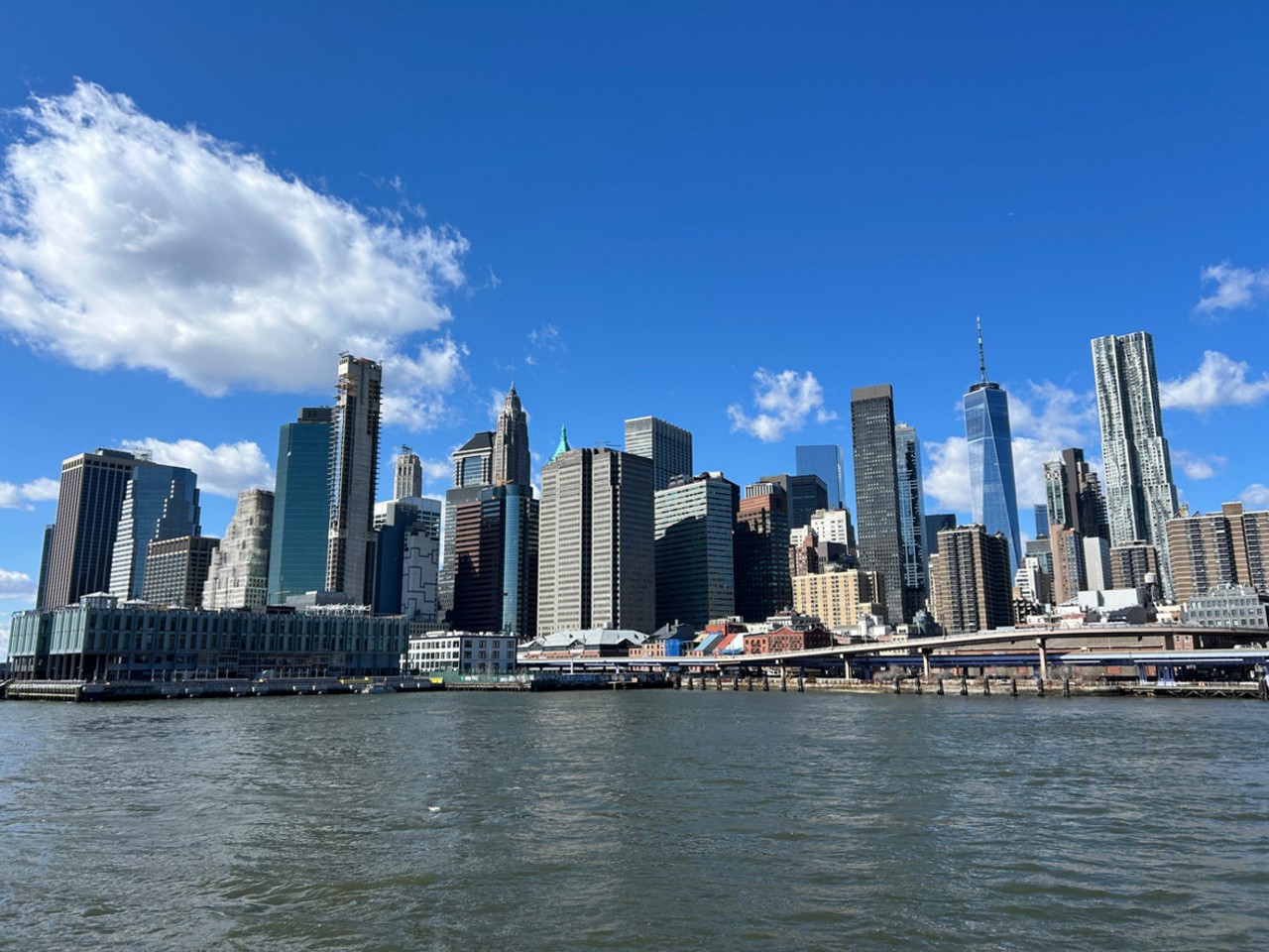 New York on a sunny day