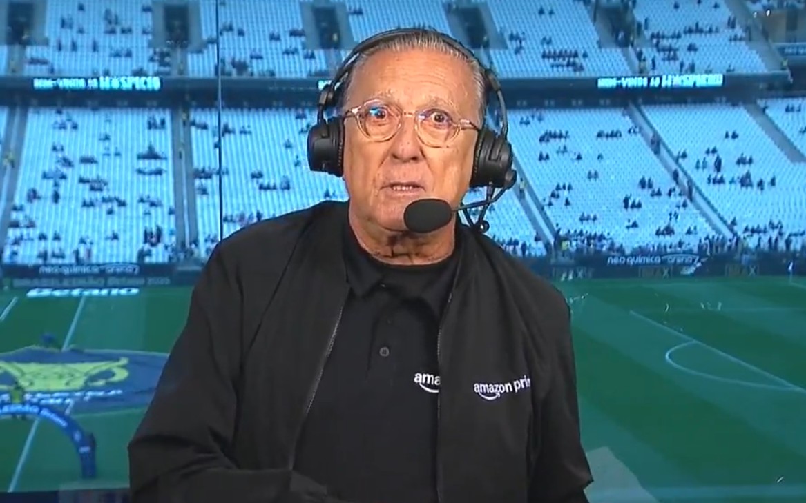Galvão Bueno é o principal narrador do Prime Video (Foto: Reprodução)
