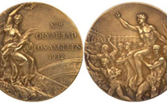 medalha olímpica dos Jogos Olímpicos de Los Angeles
