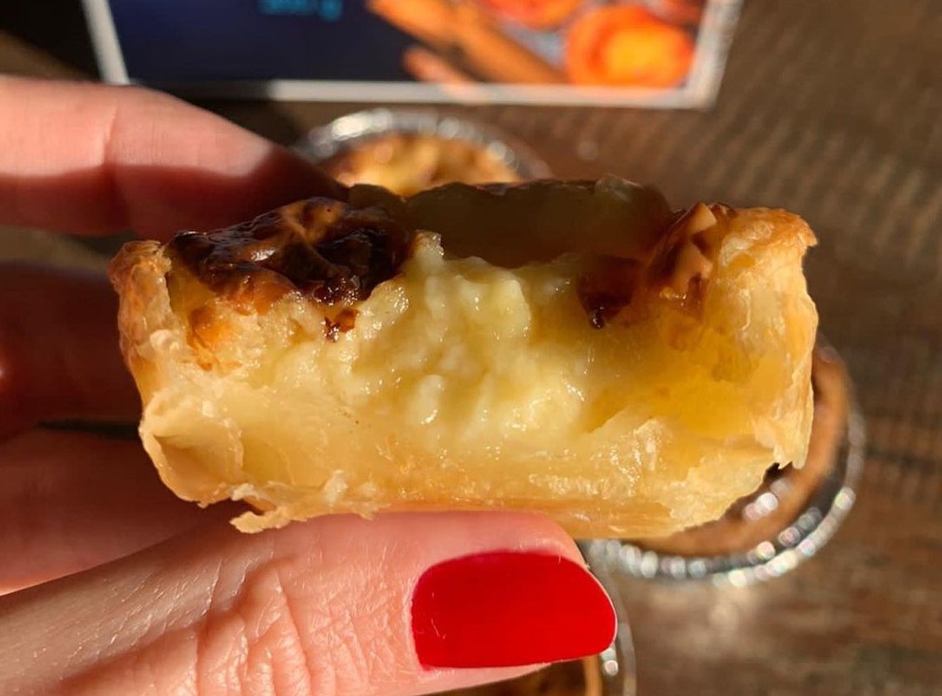 O famoso Pastel de Belém 