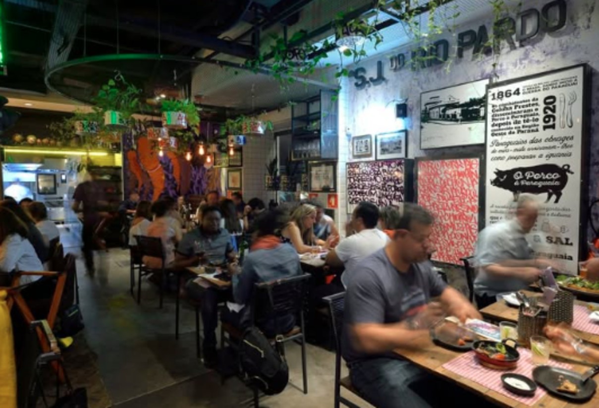 A Casa do Porco, em São Paulo,  do chef Jeferson Rueda, é o mais bem colocado na lista