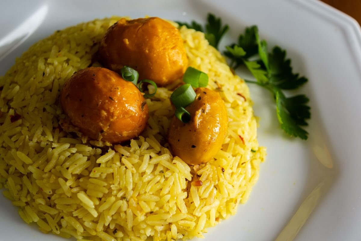 Arroz com pequi