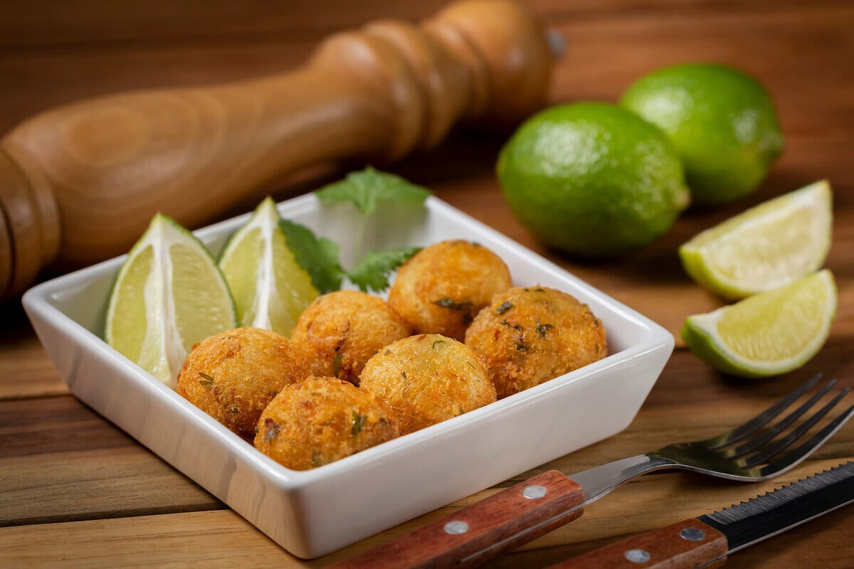 Bolinho de bacalhau