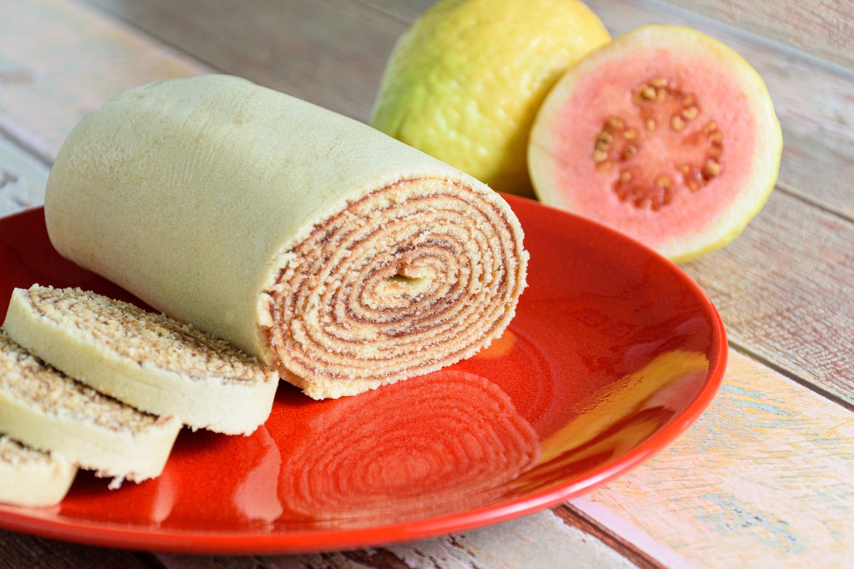 Bolo de rolo de goiabada