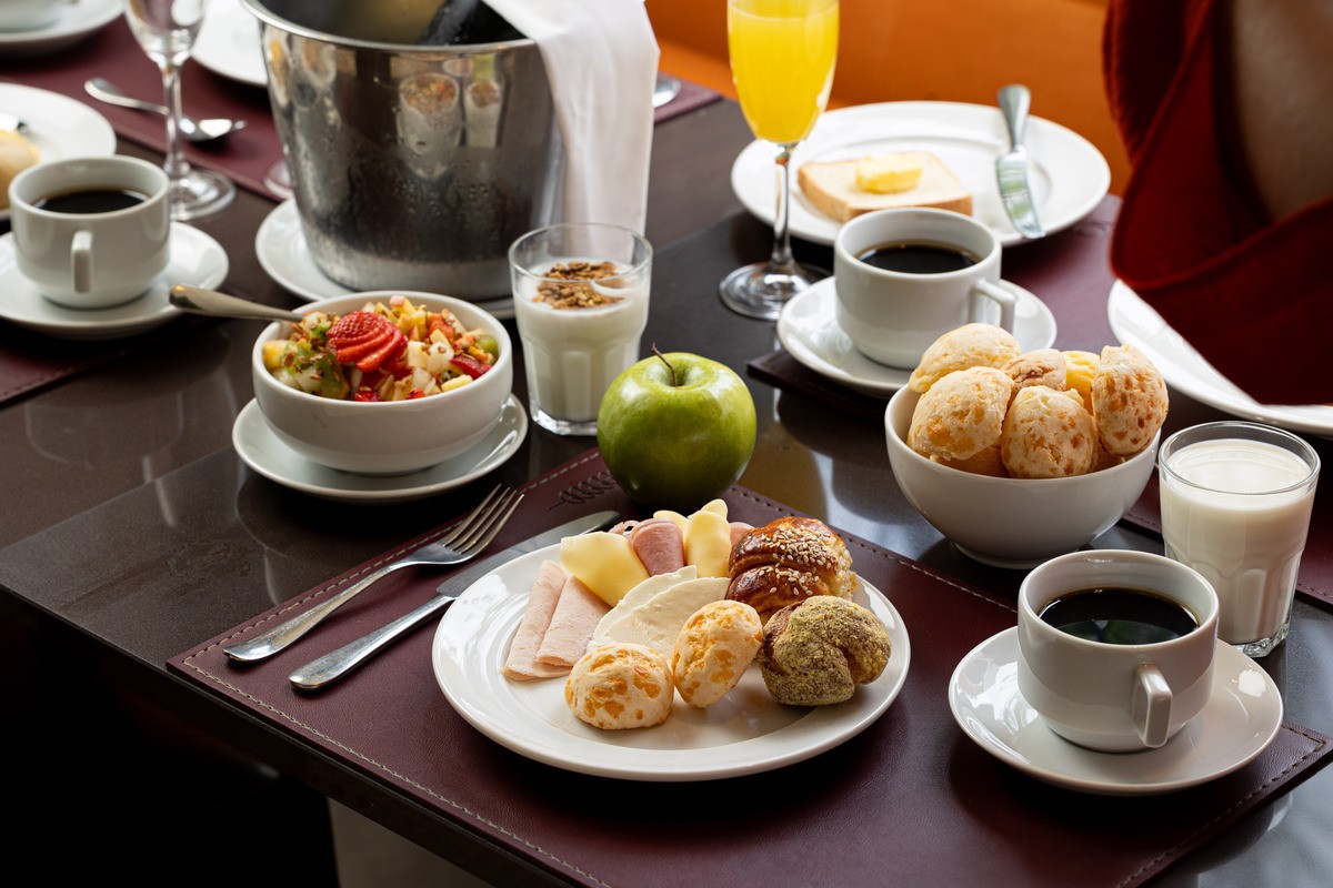 Café da manhã com foco no bem-estar