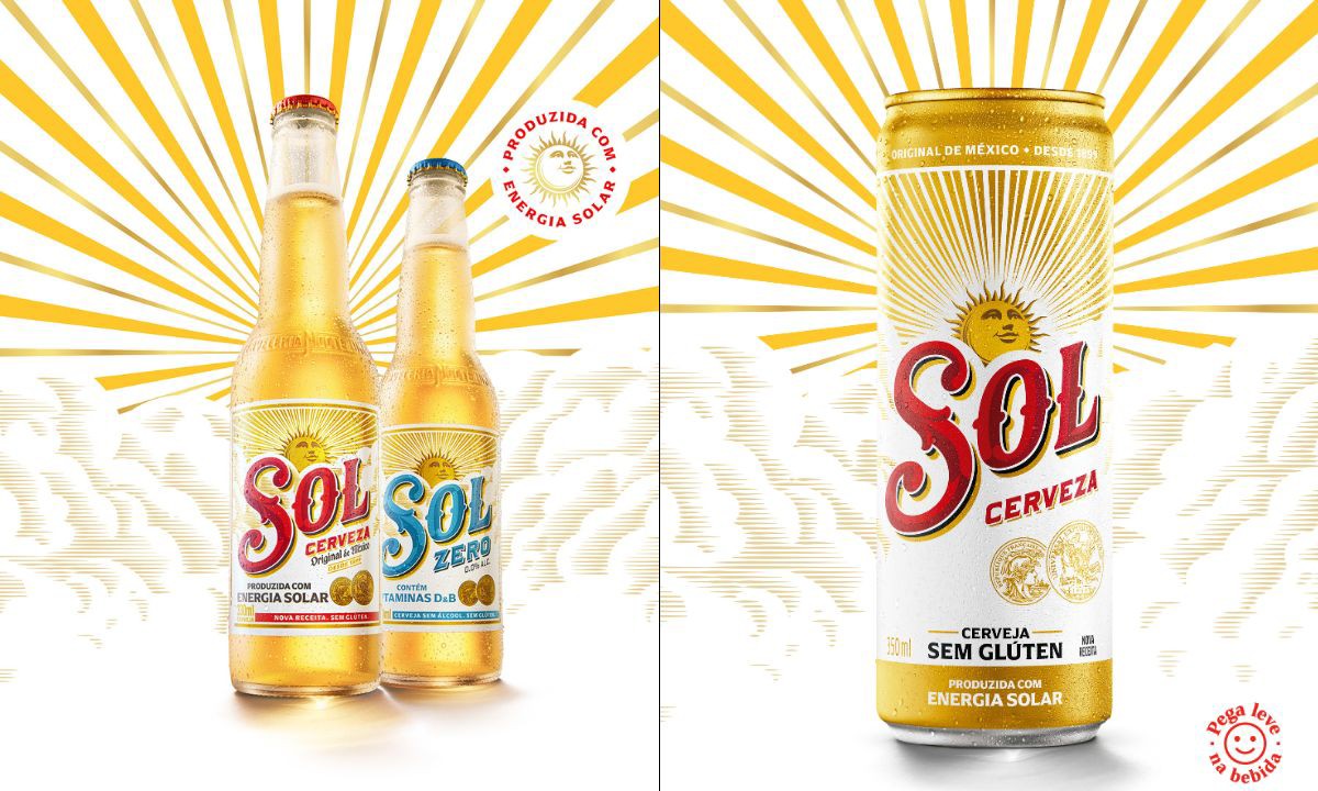 Sol será sem glúten e terá uma versão em lata