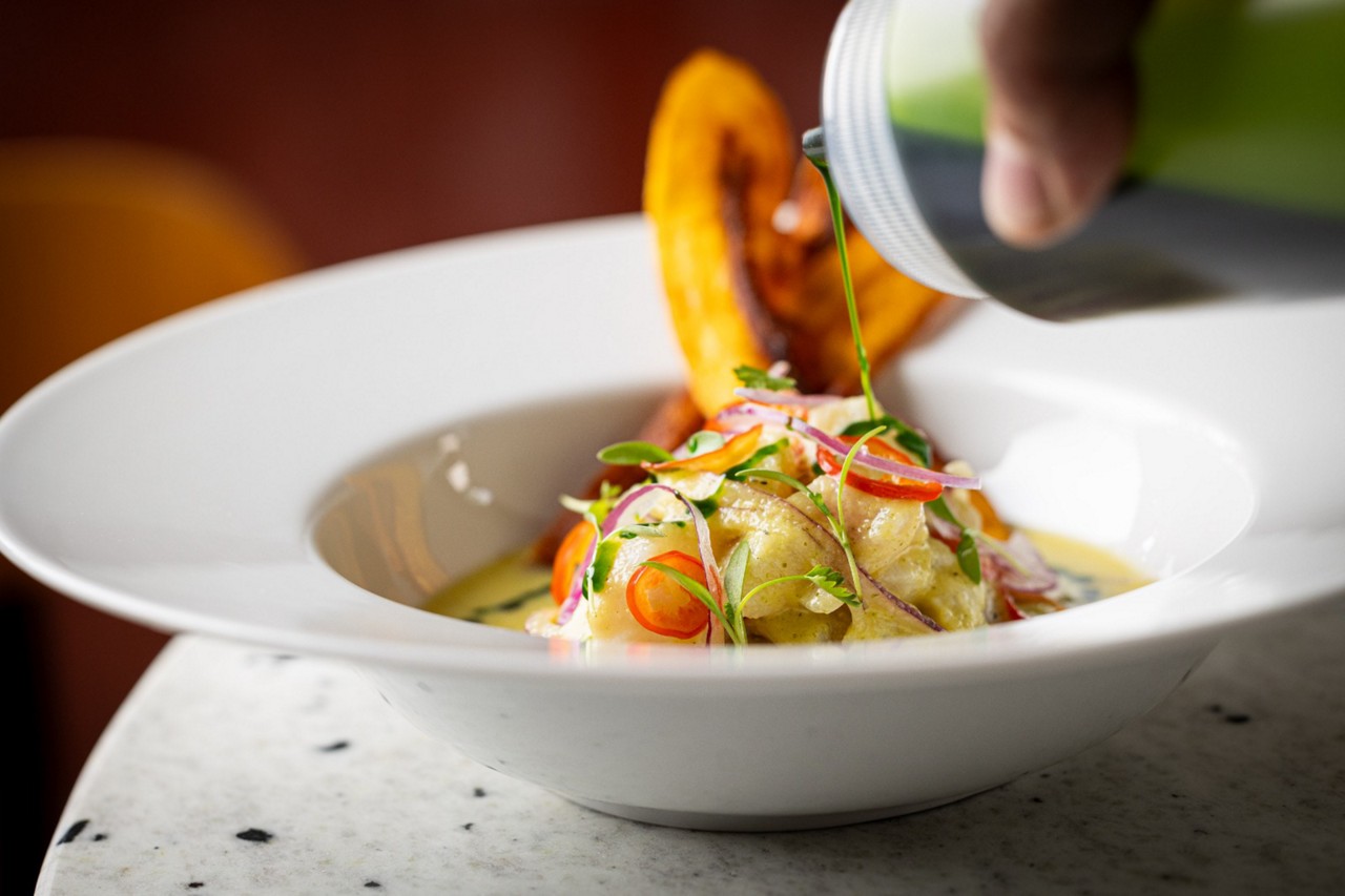 Ceviche da Casa Calixto é um dos destaques da gastronomia peruana em BH 