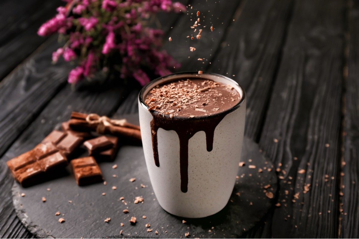 Chocolate quente cremoso