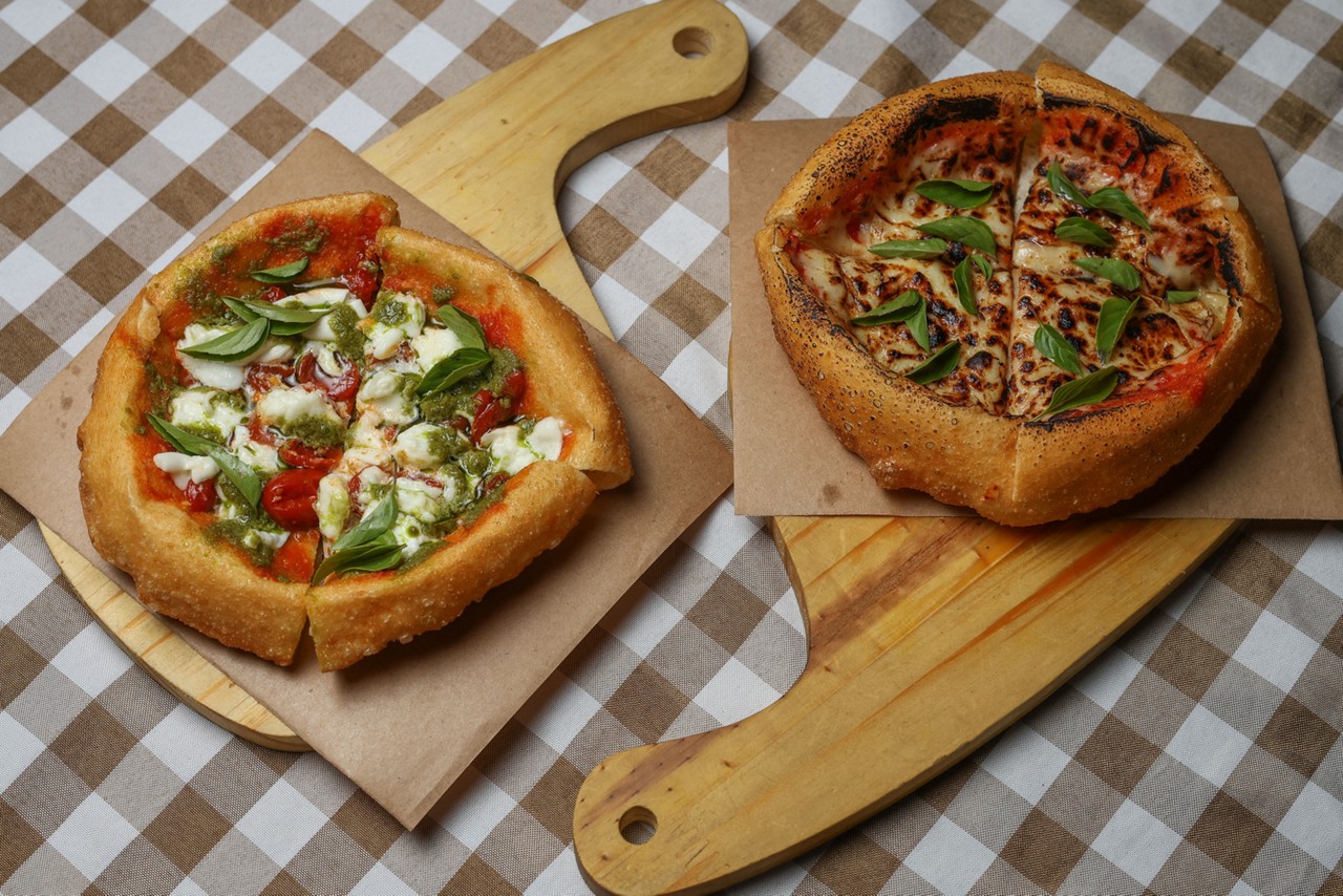 Variações da tradicional Margherita servidas pela Frizza