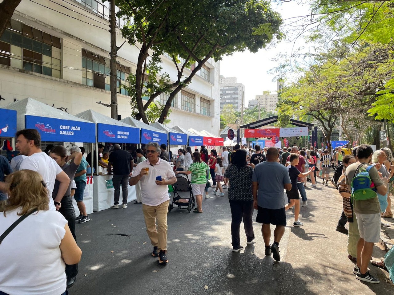 Festas Chilena no bairro Cidade Jardim tem diferentes opções de gastronomia latino-americana