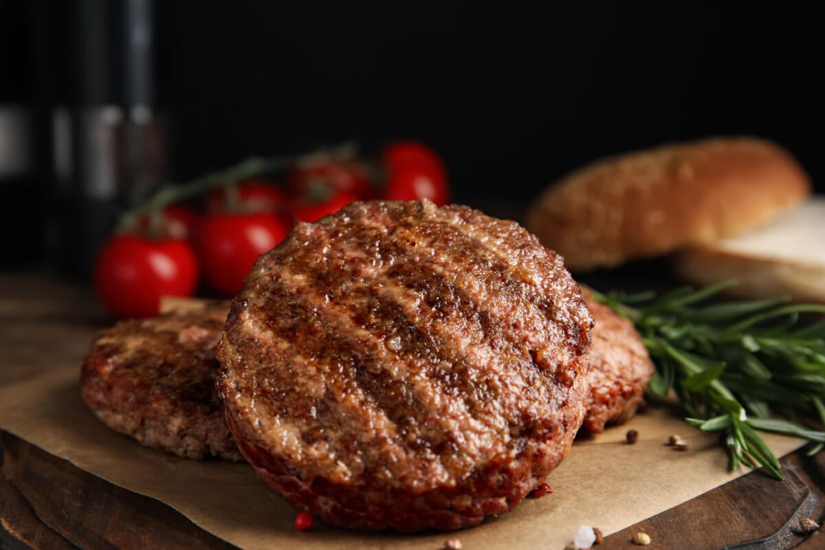 Hambúrguer de carne moída