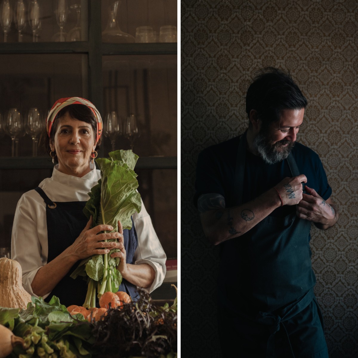 Ju Duarte e Javier Avilés cozinham juntos em Belo Horizonte nesta sexta-feira (8)