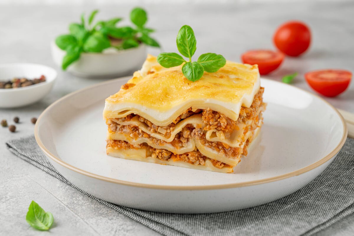 Lasanha à bolonhesa