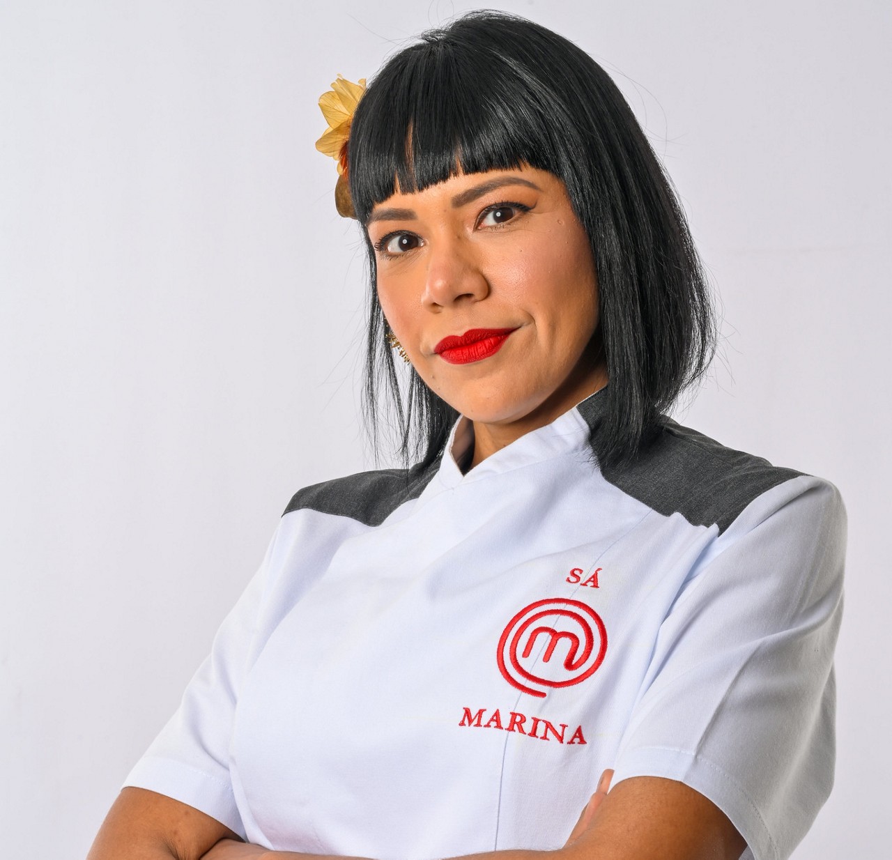 Marina Mendes, do Sá Marina, está na primeira edição do MasterChef Confeitaria