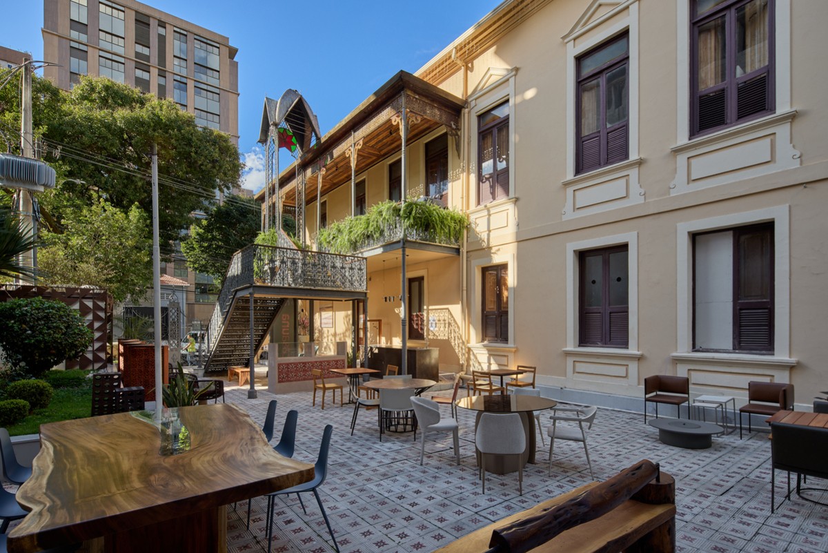 “A Cafeteria”: ambiente convida o visitante a um tempo de pausa para experimentar as delícias da Casa Bonomi e do Elisa Café