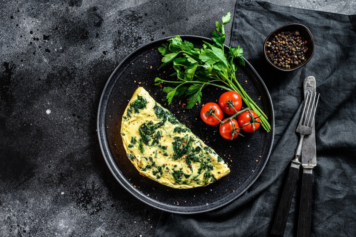Omelete de ora-pro-nóbis