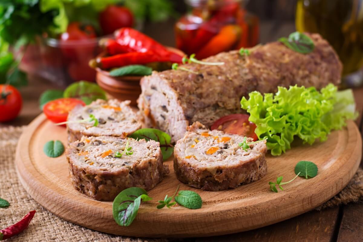 Rocambole de carne