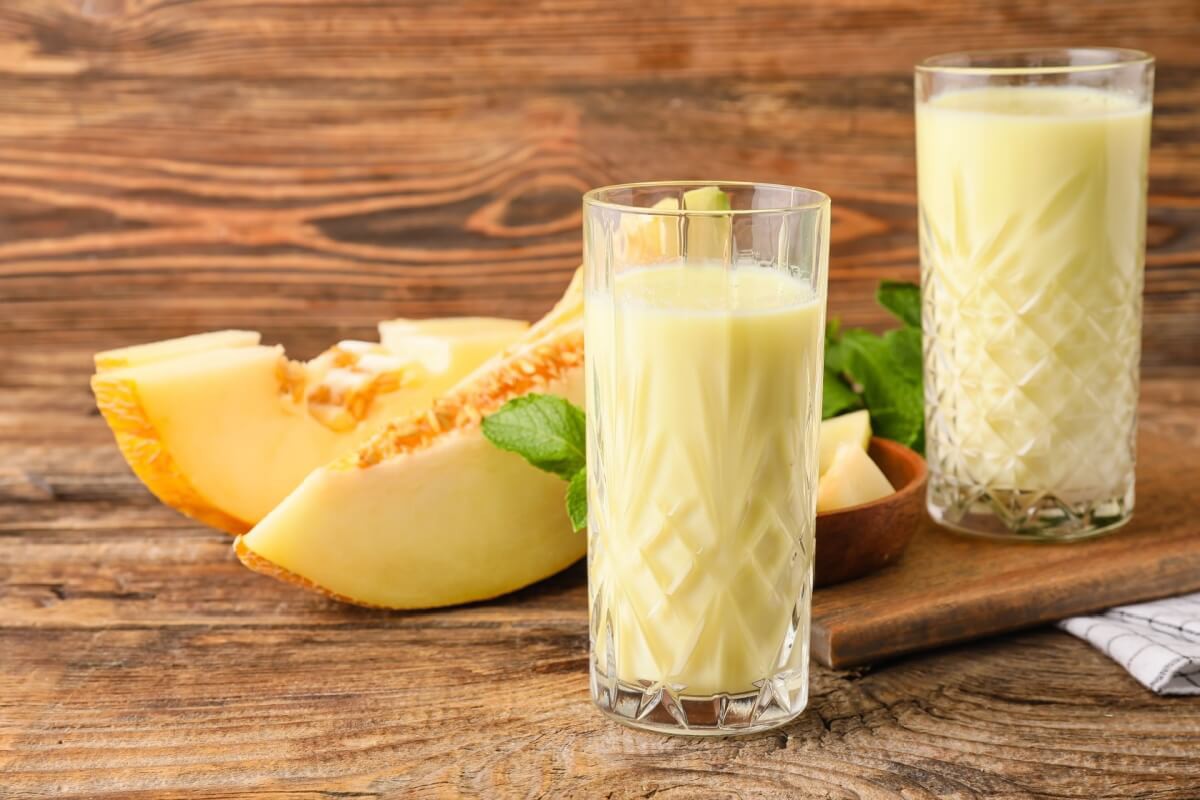 Suco de melão com limão