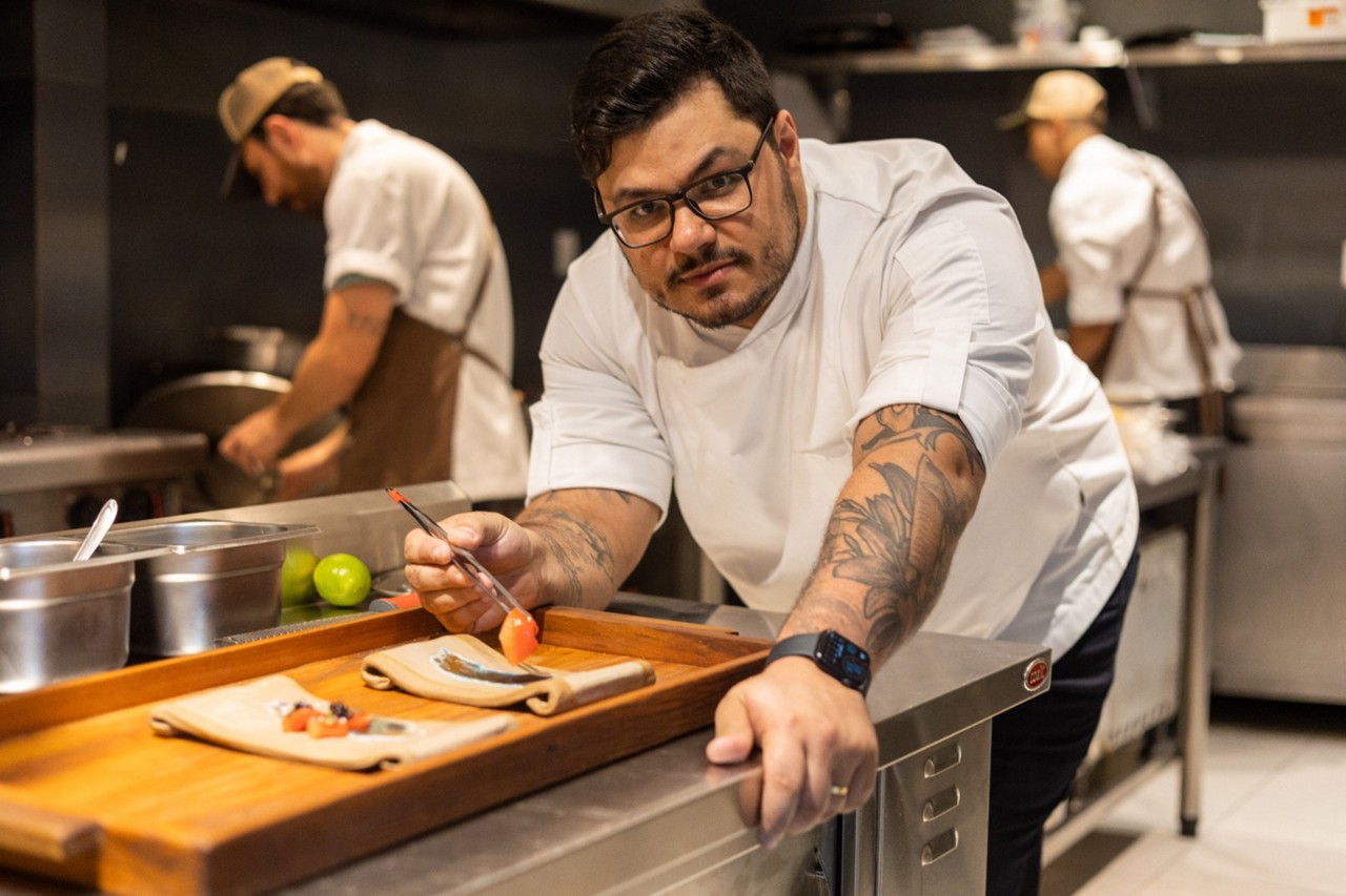 O chef Yves Saliba, à frente das cozinhas do Per Lui, Pastaio e Odoyá