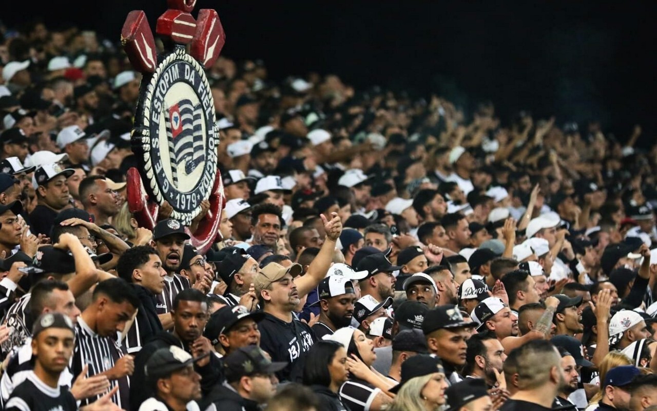 Torcida do Corinthians na Neo Química Arena (Foto: Divulgação/ Corinthians)