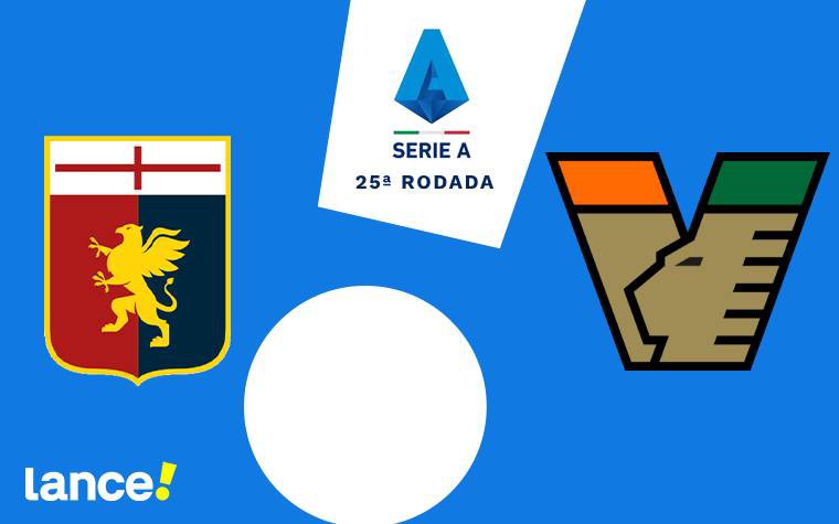 Genoa e Venezia se enfrentam pela 25ª rodada do Italiano (Arte: Lance!)