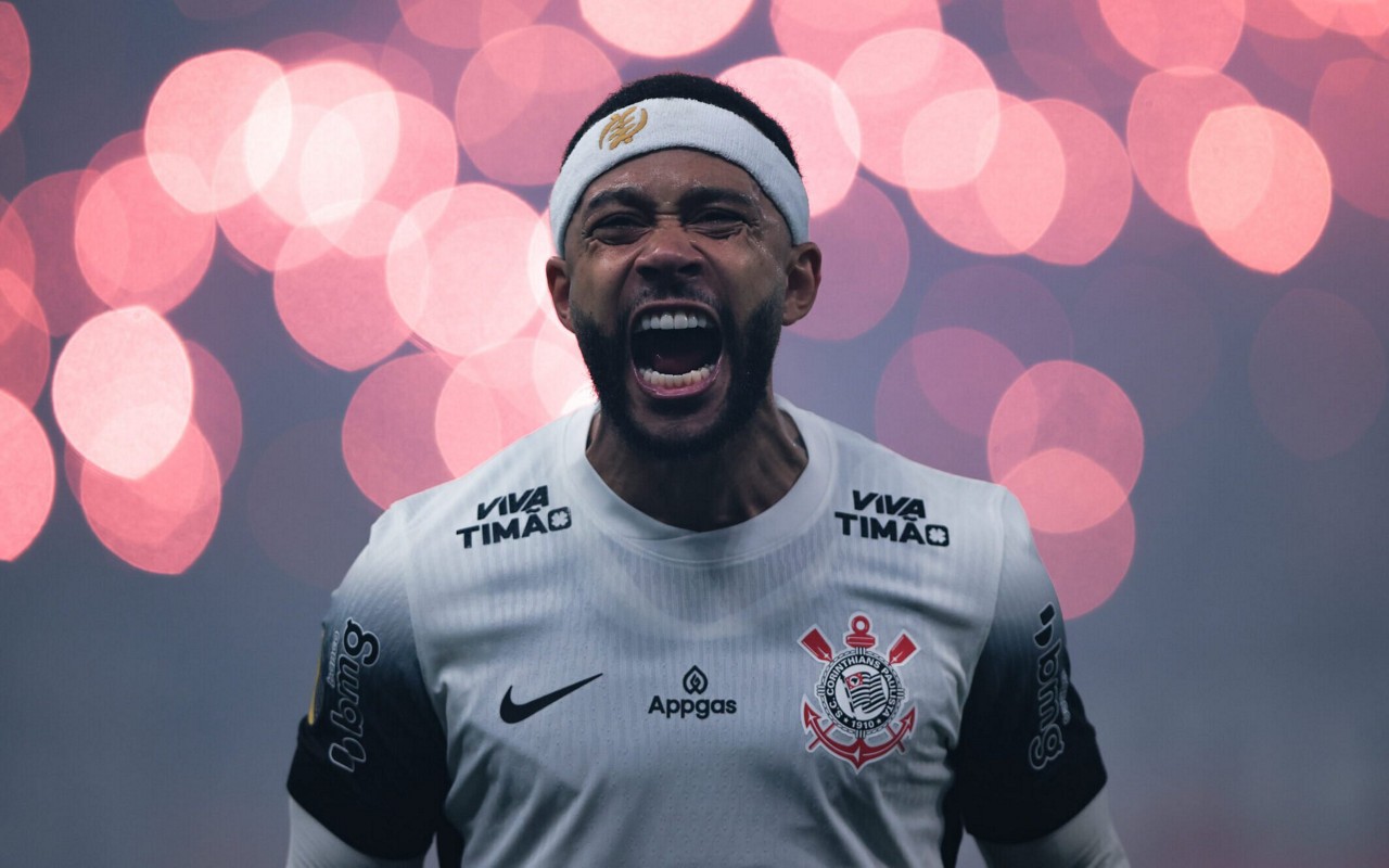 Memphis Depay já atuou em 40 partidas pelo Corinthians (Foto: Ettore Chiereguini/AGIF)