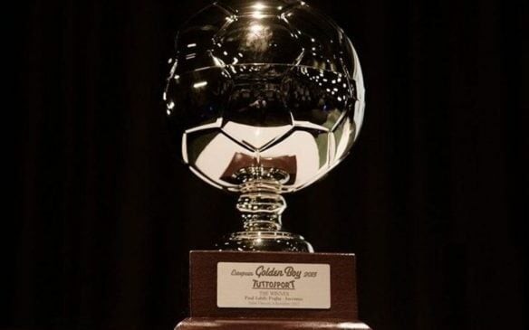 Prêmio Golden Boy é entregue ao melhor jogador sub-21 (Foto: Divulgação/Tuttosport)