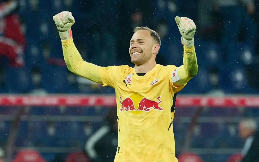 Alexander Schlager goleiro do RB Salzburg (Foto: Reprodução/FIFA)