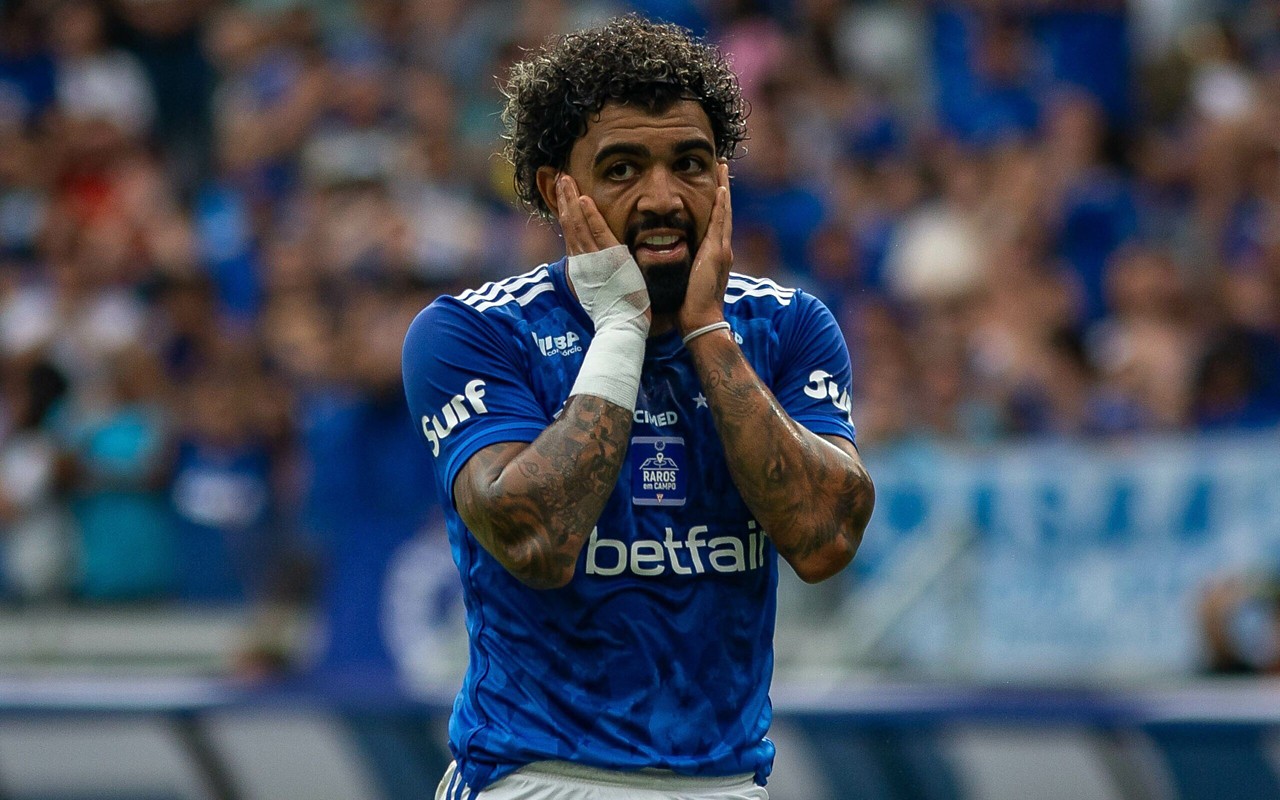 Gabriel Barbosa foi a principal contratação do Cruzeiro na temporada