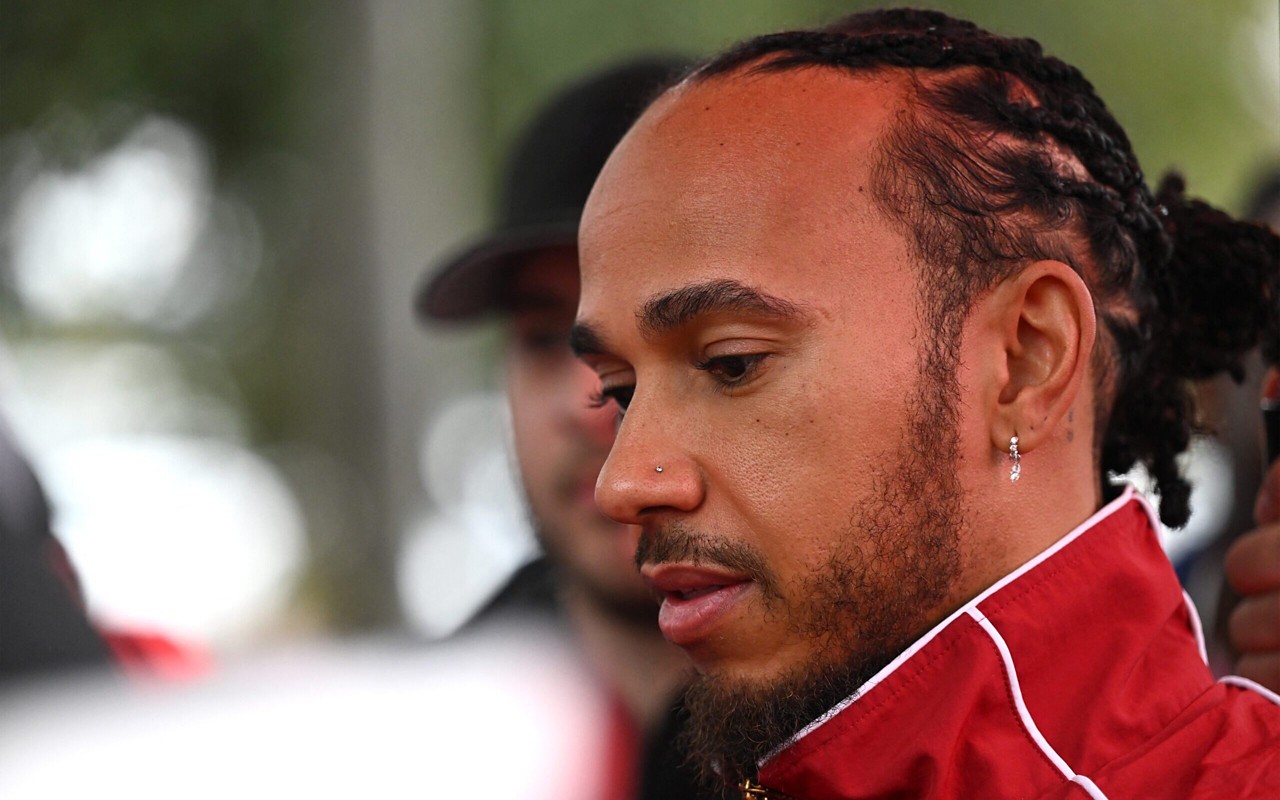 Lewis Hamilton em Melbourne, na Austrália (Foto: Saeed KHAN / AFP)