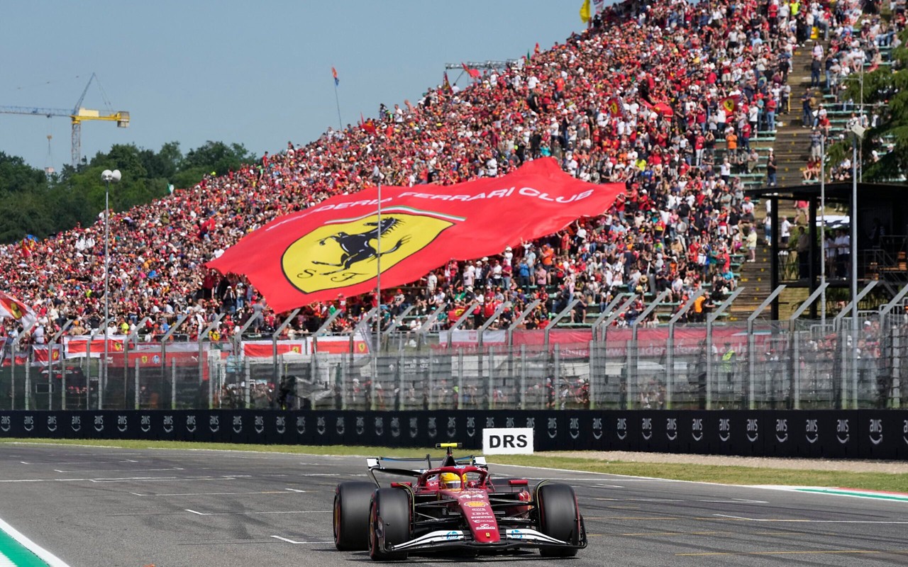 Grande Prêmio de Ímola de F1 em 2025 (Foto: Luca Bruno / Pool / AFP)