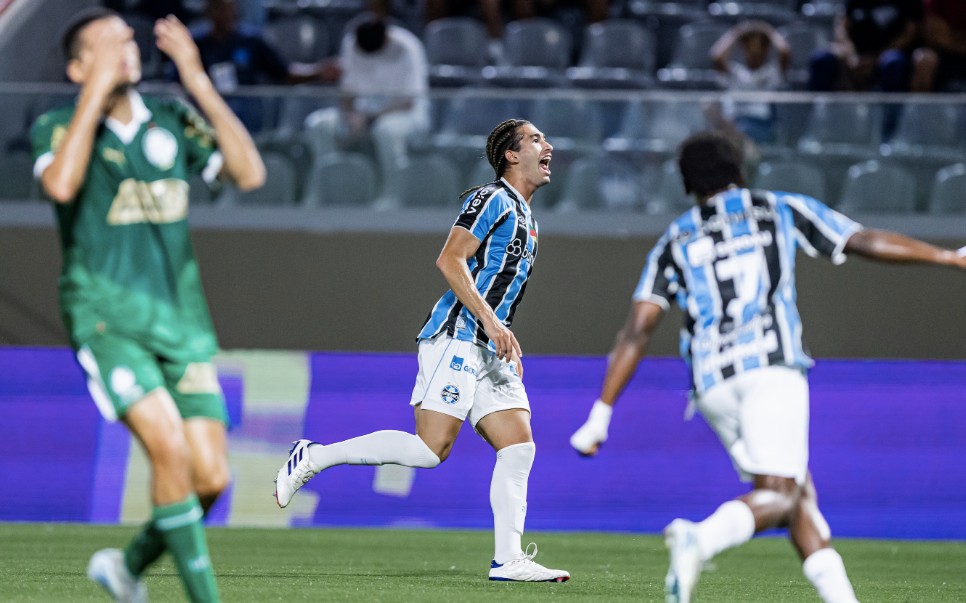 Grêmio vence o Palmeiras e avança para as semifinais da Copinha (Foto: Rafael Assunção/ Ag. Paulistão)