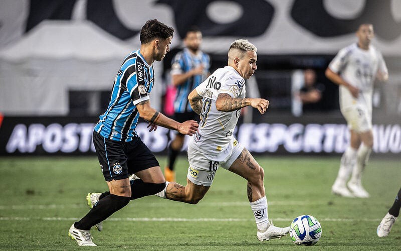 Grêmio x Santos : retrospecto é levemente favorável ao Peixe (Foto: Raul Baretta/Santos FC)