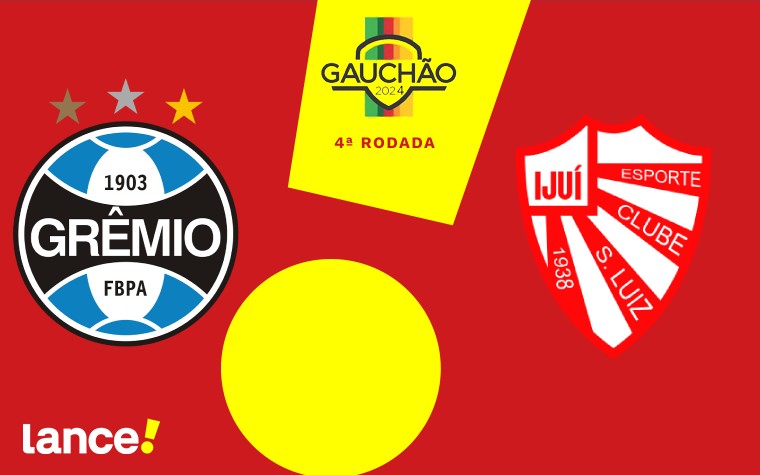 Confira todas informações do duelo entre Grêmio e São Luiz, válido pela quarta rodada do Campeonato Gaúcho (Foto: Arte / Lance!)