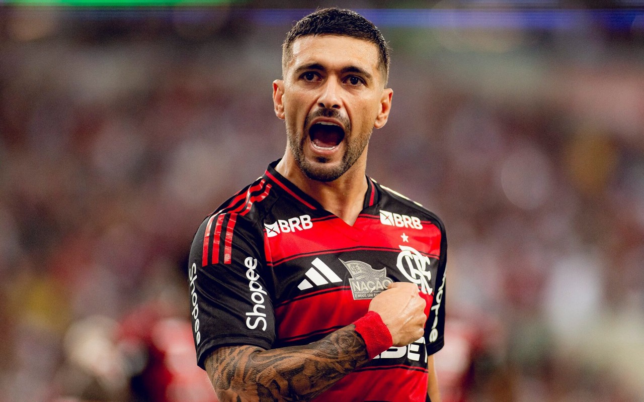 Arrascaeta vive grande fase no Flamengo (Foto: Adriano Fontes/Flamengo)