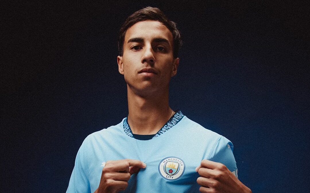 Vitor Reis, ex-zagueiro do Palmeiras (Foto: Divulgação/Manchester City)